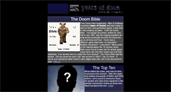 Desktop Screenshot of 5years.doomworld.com